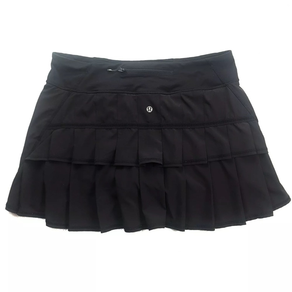 Lululemon Running Pace Setter Skirt Skirt 8 Tall - Picture 4 of 8